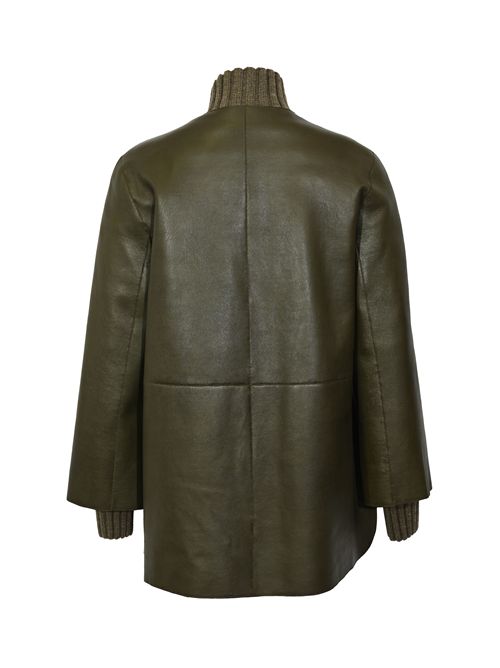 Giubbotto Dom Winter reversibile Green LEATHER AUTHORITY | DOM WINTER REVERSIBLE705